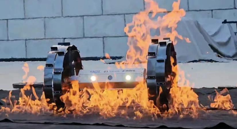 A tűz sem árt meg a dél-koreai alakváltoztató keréknek, a Holdra viheti majd a NASA