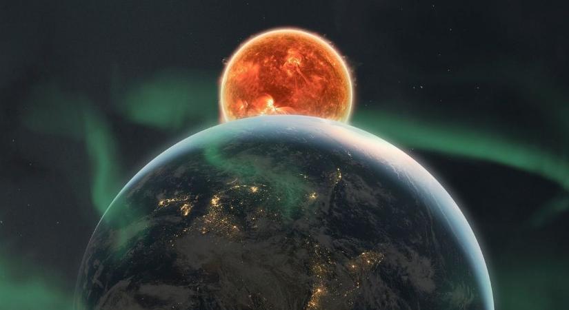 Egy erős geomágneses vihar érte el a Földet