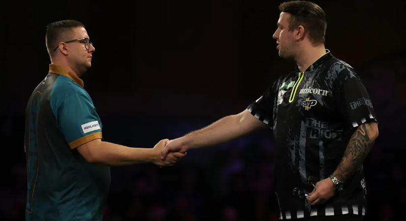 Kovács Patrik remekül játszott, de Callan Rydz nyert a darts-vb-n