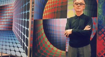 A Renault logójától David Bowie albumáig – 10 érdekesség Victor Vasarelyről