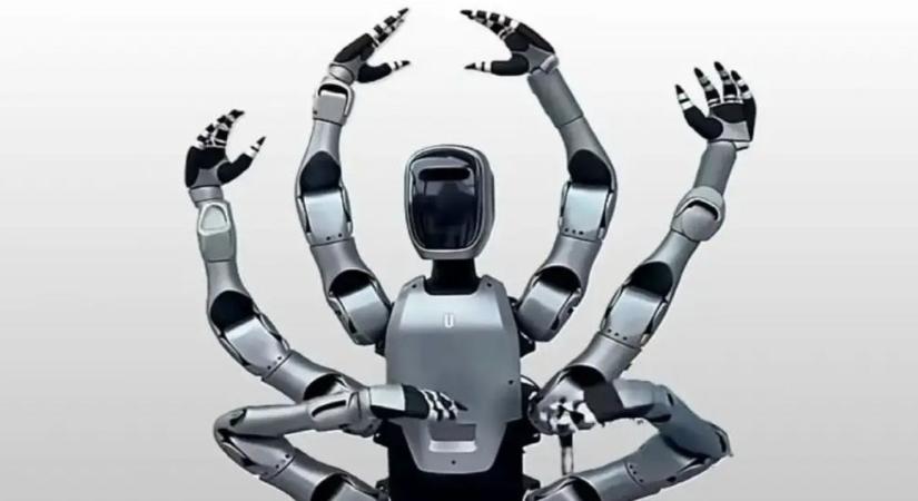 Bár csak hat karja van, nem pedig nyolc, ezt a videót a pókiszonyosok inkább kerüljék