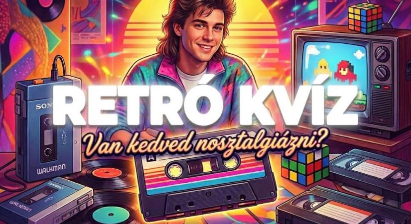 Retró kvíz: Van kedved nosztalgiázni? Nézd meg, mennyire emlékszel a régi idők világára!
