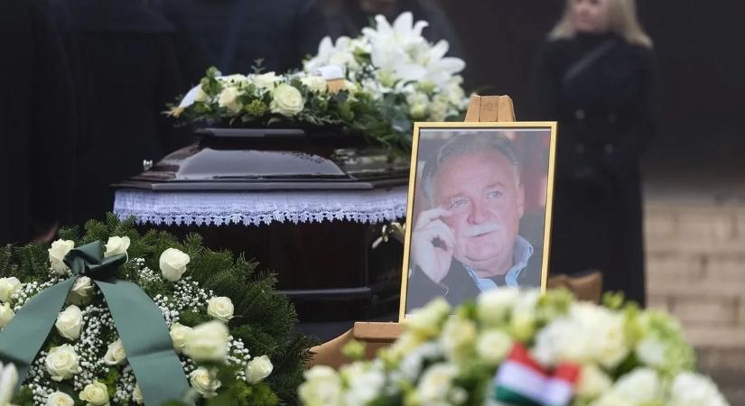 Eltemették Balázs Pétert