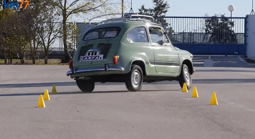 Öreg autó nem vén autó! Jávorszarvasteszten egy 1973-as évjáratú SEAT!