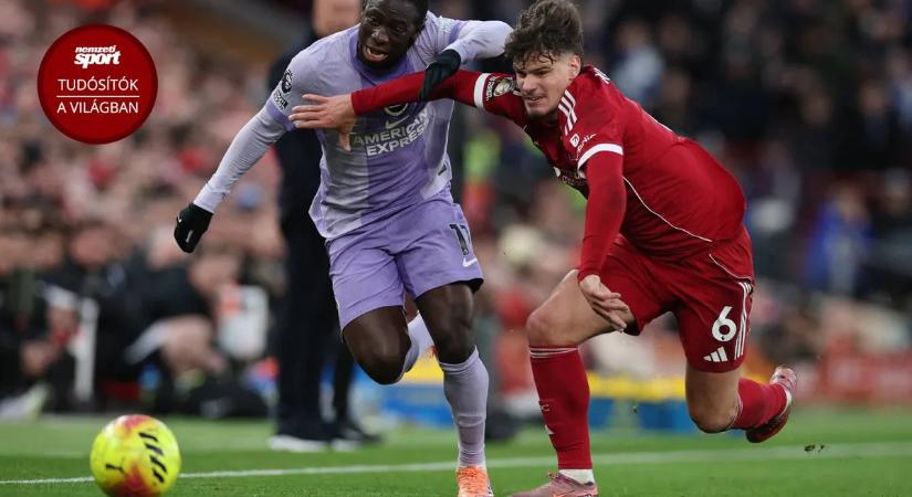 Biztató formában futballozik Kerkez Milos a Liverpoolban