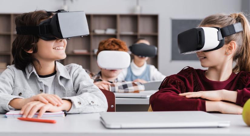 VR szemüveg az iskolában, így válik élménnyé a tanulás