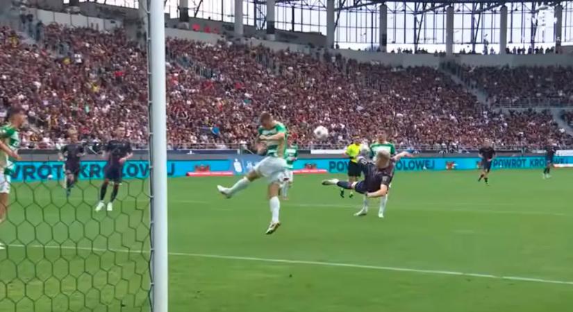 Az év góljának választották Molnár Rajmund ollózását