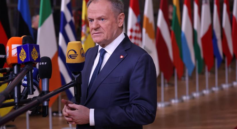 Tusk Brüsszelben: Lengyelország függetlensége veszélybe kerül, ha Ukrajna kapitulál