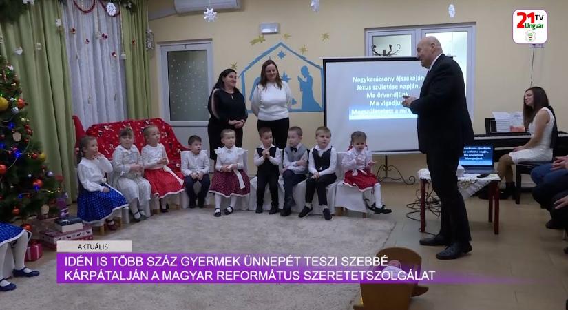 Aktuális (2025.12.18) - Idén is több száz gyermek ünnepét teszi szebbé Kárpátalján a Magyar Református Szeretetszolgálat (videó)