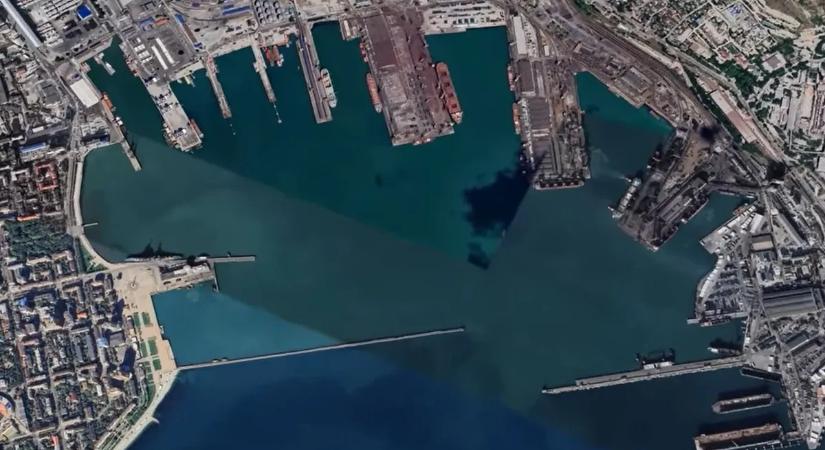 Titokzatos robbanást rögzítettek műholdfelvételek a Fekete-tengeren – videó