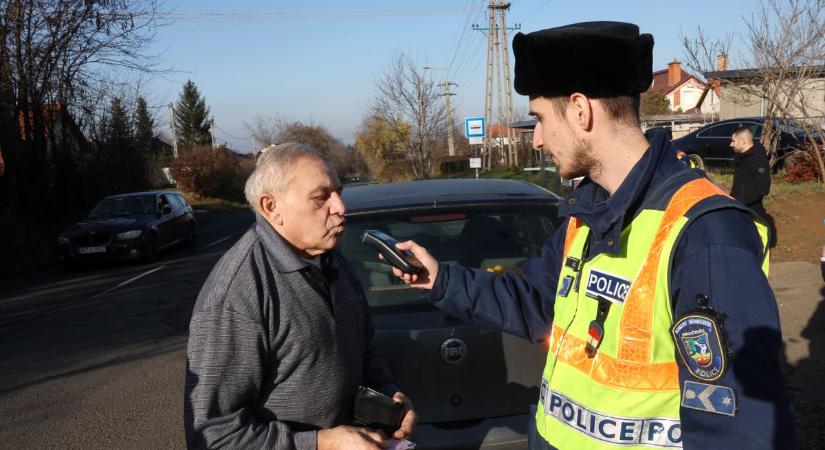 Somogyban nem tréfálnak: hirtelen ellepték az utakat a rendőrök