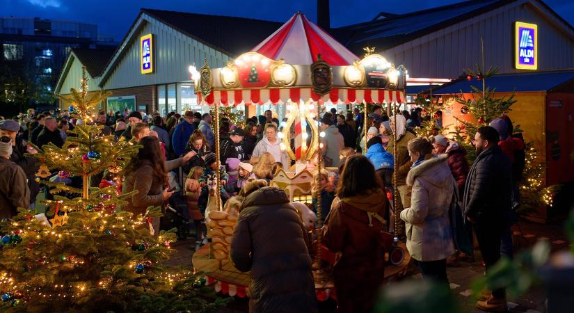 Szuperolcsó karácsonyi vásárt nyit Budapesten az Aldi