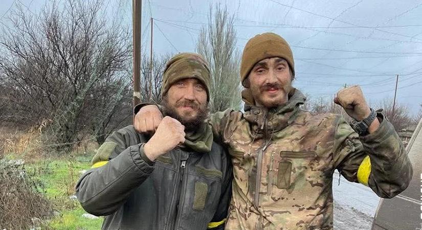 Két nemzeti gárdista majdnem fél évig tartotta a fronton pozíciót Pokrovszk közelében