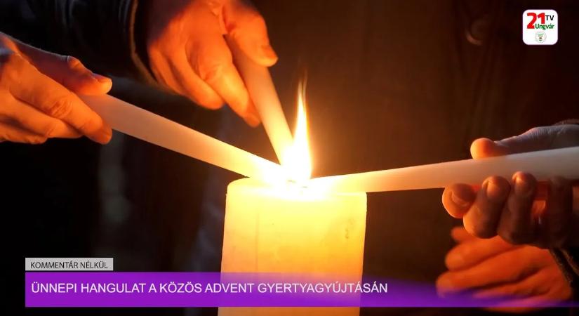 Kommentár nélkül (2025.12.18) - Ünnepi hangulat a közös advent gyertyagyújtásán (videó)