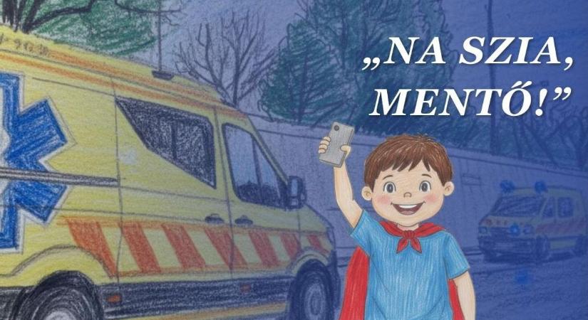 Na szia, mentő! Az elhíresült kedves köszönés Egerszeget is megihlette