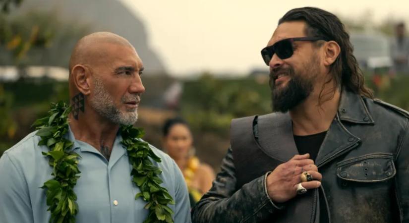 Már januárban nézheted: Jason Momoa és Dave Bautista új akcióvígjátékkal jön a streamingóriás platformjára, itt az első képek