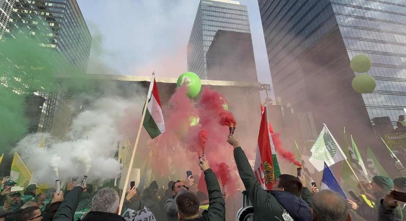 Tízezrek Brüsszelben: a gazdákkal nem lehet tovább packázni