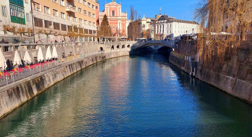 Ljubljana téli fényei