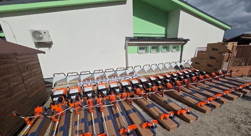 23 település eszközállománya gyarapodott a Dunamente Helyi Akciócsoport jóvoltából