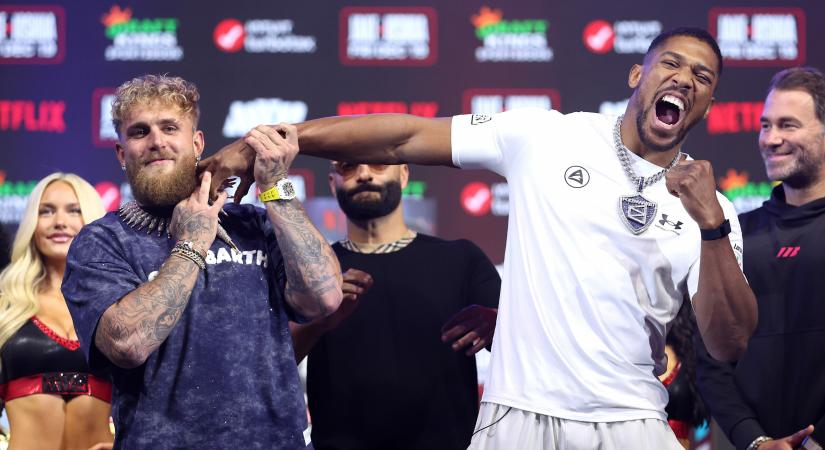 Jake Paul már Anthony Joshua után tervez – megnevezte, kivel állna ringbe
