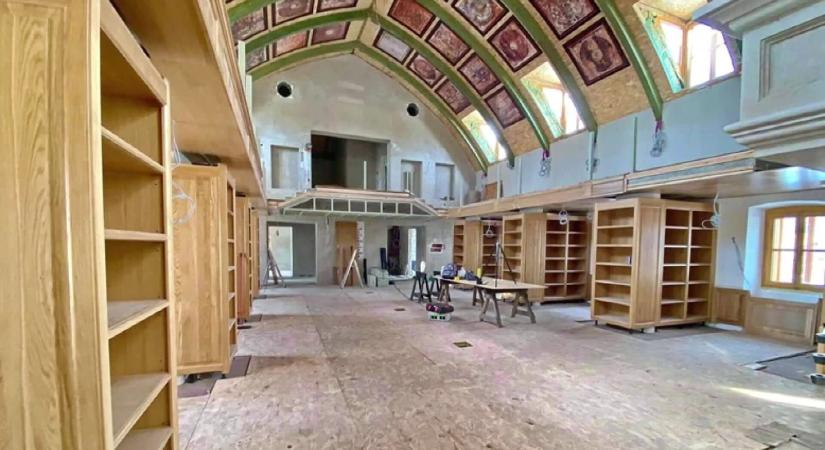 Csillagvizsgáló és komornyiklakás Hatvanpuszta eredeti tervein