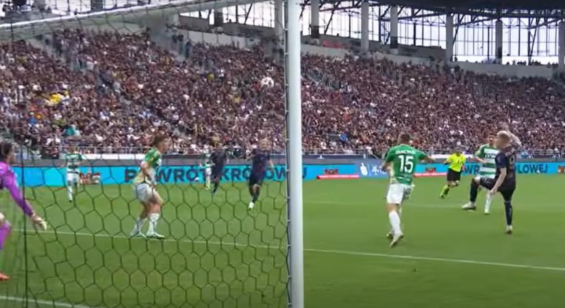 Magyar focista lőtte a lengyel bajnokság legszebb gólját