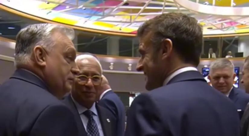 Így fogadták Orbán Viktort az EU-csúcson