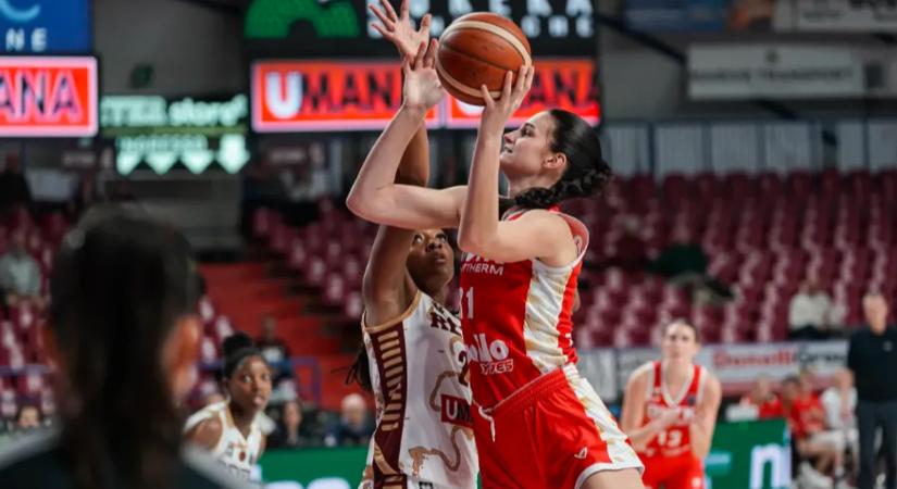 Nagy csatában kikapott, és nem jutott tovább a DVTK a női kosárlabda Euroligában