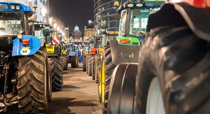 Megjöttek a magyarok: több mint 100 magyar gazda is részt vett a brüsszeli tüntetésen