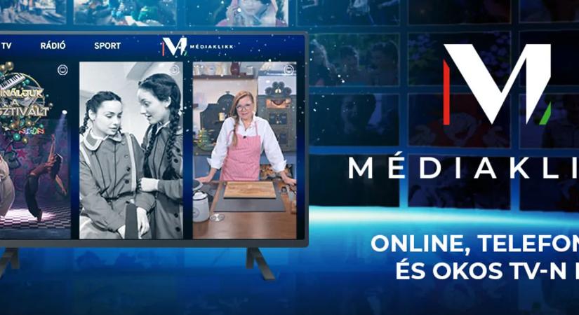 Karácsonykor is gazdag kínálattal vár a Médiaklikk