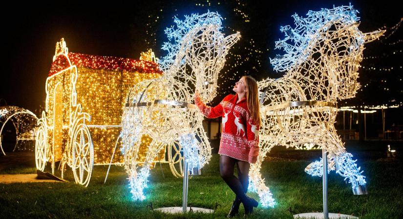 Ezek a fényparkok rendbe teszik az ünnepi hangulatot