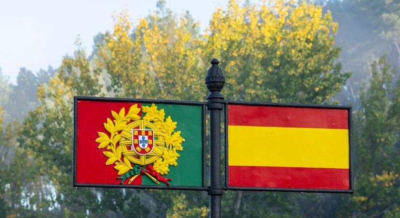 A világ legrövidebb nemzetközi hídja – egy lépés Spanyolországból Portugáliába
