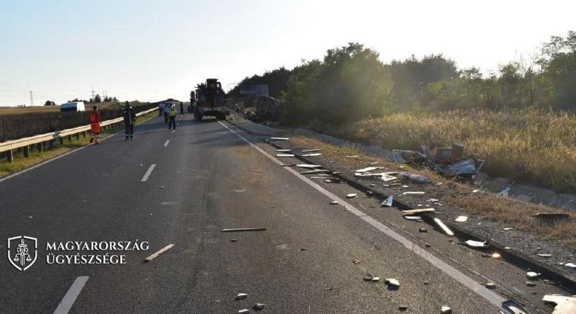 Halálos kimenetelű balesetet okozott a teherautó-sofőr