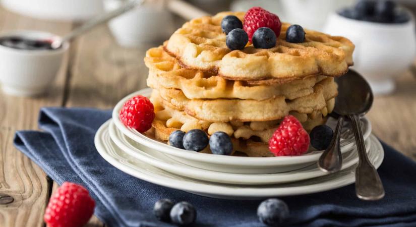 Fehérjedús gofri – ha valami édeset, könnyedet, mégis táplálót reggeliznél