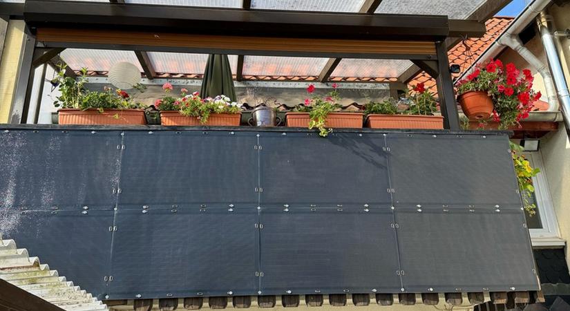 Megőrülnek a németek ezért az erkélyes megoldásért: akár felére csökkenti a villanyszámlát