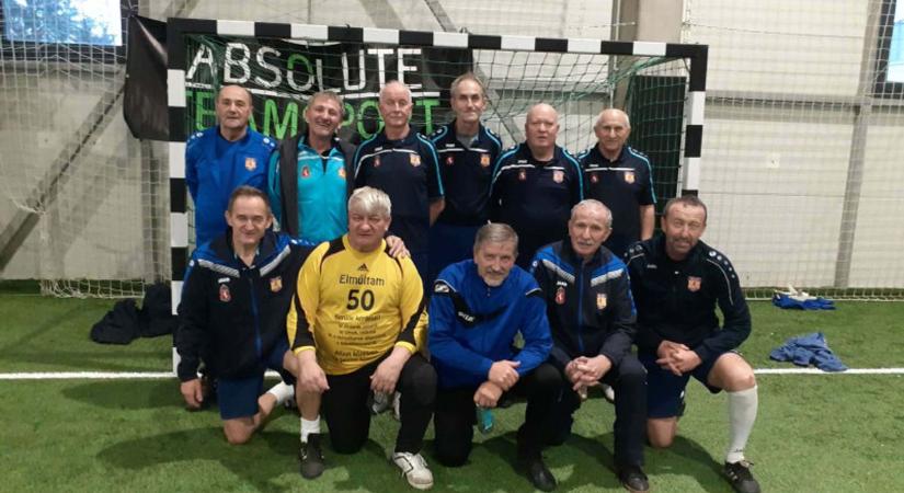 Negyedik helyen zárt a Kecskeméti LC veterán csapata