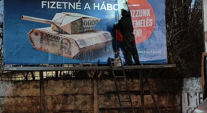 Elege lett egy nagyapának abból, hogy az iskola mellett háborús plakát virít és megpróbálta leszedetni