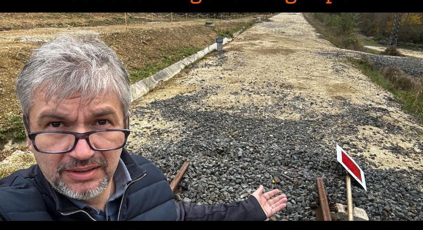 Hadházy: Semmilyen munka nem zajlik a Veszprém-Ajka vasútszakaszon