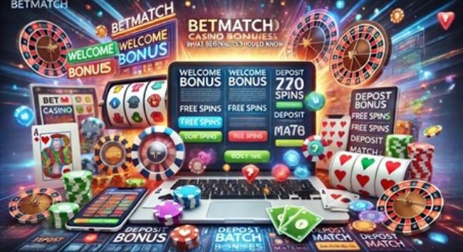 BetMatch kaszinó bónuszok – mit érdemes tudni a kezdőknek