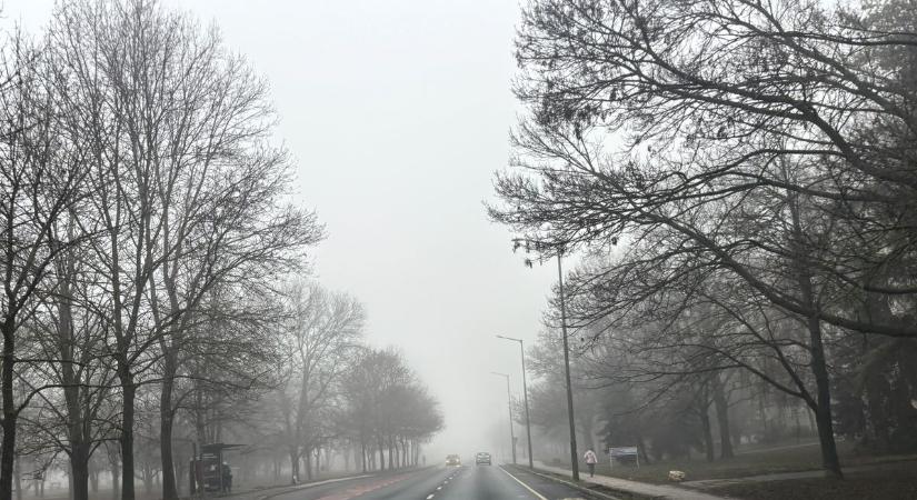 Alig látni Veszprém térségében, mindenki legyen óvatos!