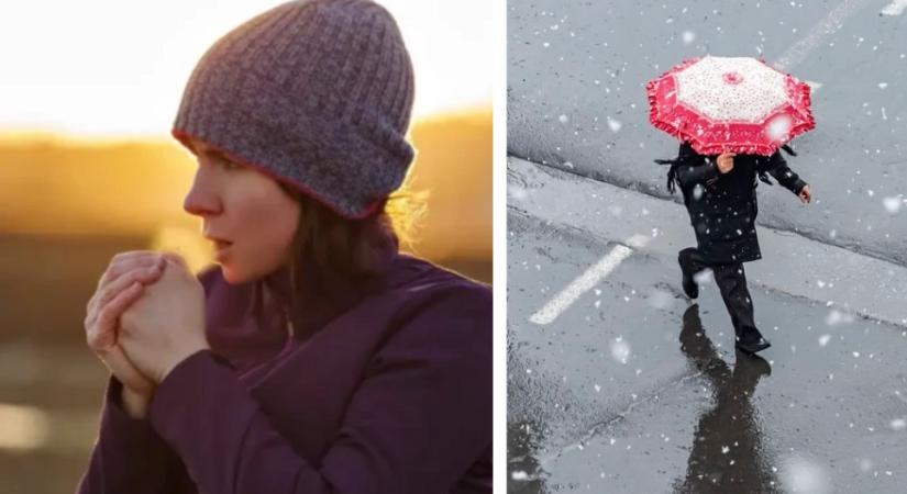 Szakaszosan kapjuk a változást: Szenteste eső, karácsony hideg, 27-én jön a -6 fokos fagy (napról napra így változik az idő)