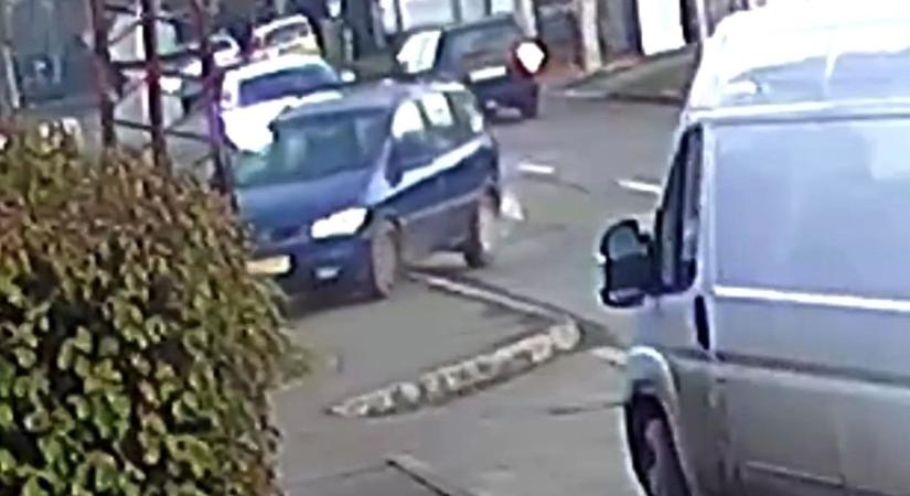 Döbbenetes jelenetek Pécsen: lopott autóval tört-zúzott egy férfi csütörtök délután (VIDEÓ)