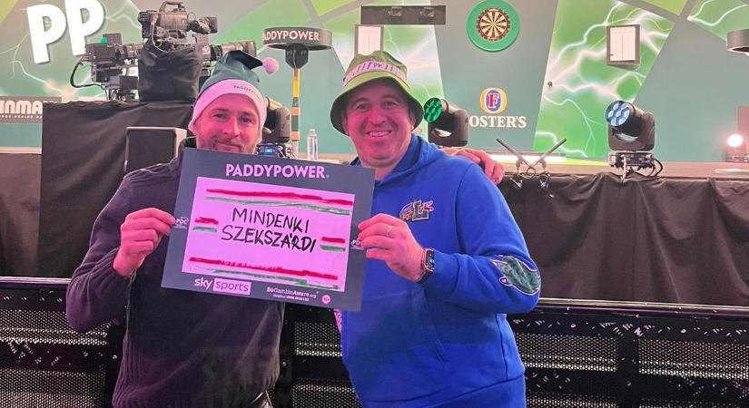 Már a darts-világbajnokságon is tudják: mindenki szekszárdi! (videó)