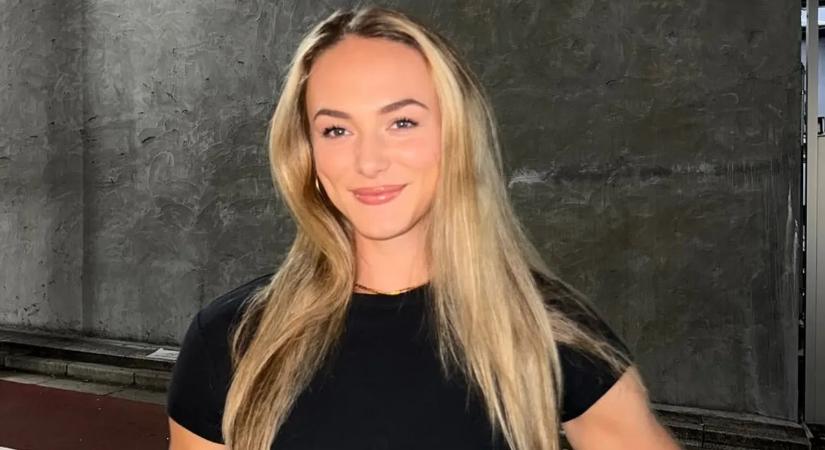 Csodás idomokkal hódít az atlétika szőke szépsége – fotók