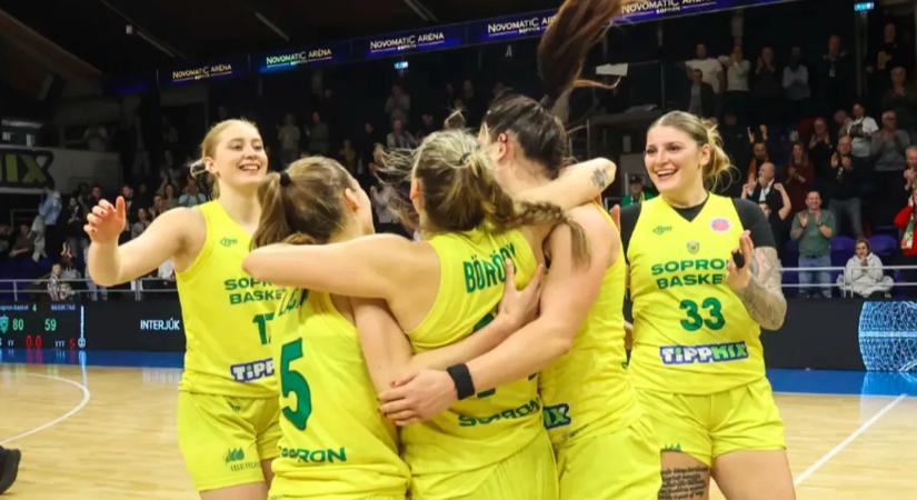 Kiss Virág görög csapatával vív nyolcaddöntőt a Sopron a női kosárlabda Európa-kupában