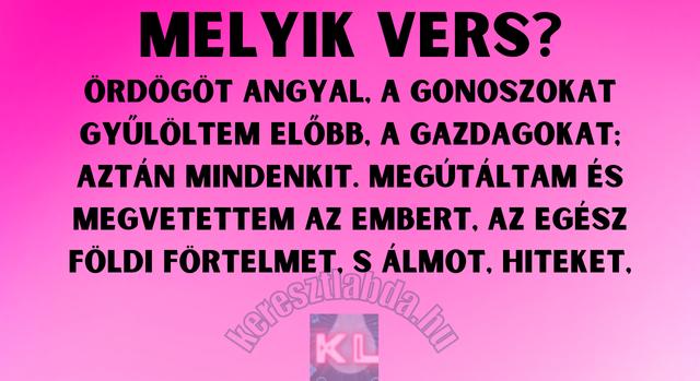 Napi irodalom feladat: Sorok, amik belénk égtek – De a címüket is tudod?