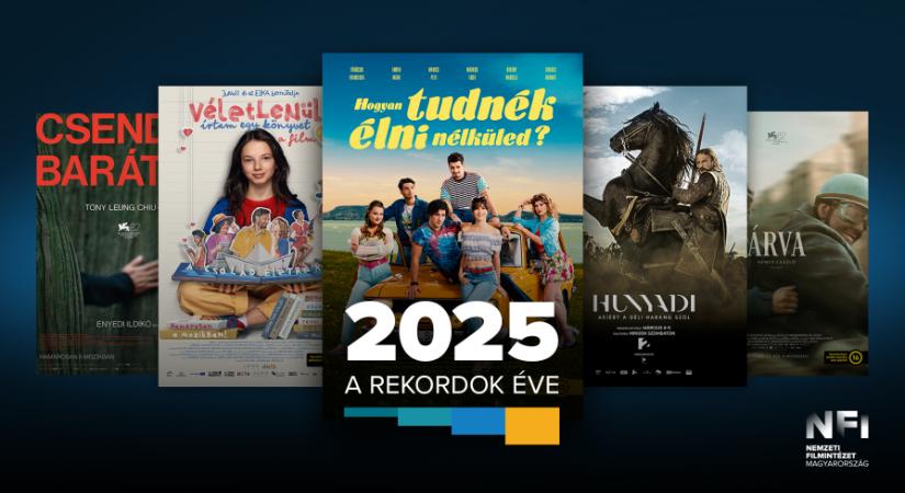 A Filmintézet szerint rekordévet zárt a magyar filmipar 2025-ben