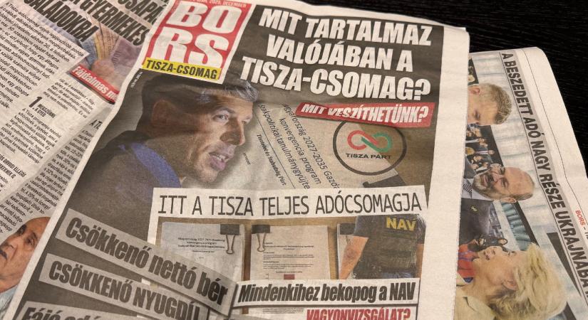 Nem lehet terjeszteni a Bors Tisza-adós különszámát