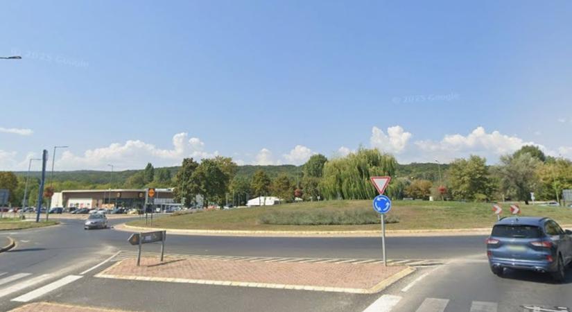 Vad jelenet a balatoni körforgalomban ( videó)