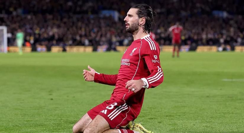 Az idény során már harmadszor lett a hónap legjobbja Szoboszlai Dominik a Liverpoolnál